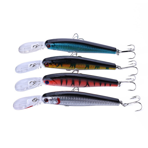 Minnow Fishing Lure 12.5cm 14g Topwater Hard Bait Wobbler Jig Bait Crankbait Carp Striped bass Pesca Fishing tackle SwimBait