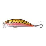 Minnow Fishing Lure Laser Hard Artificial Bait 3D Eyes 5cm 5g Fishing Wobblers Pike Carp Bait Crankbaits Fishing Tackle