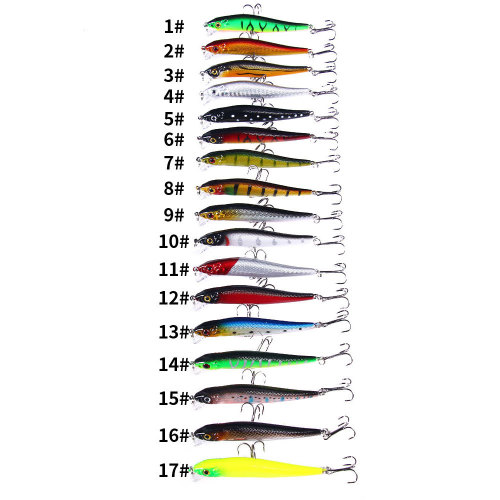 Minnow Lure Crankbait Fishing Lure Isca Artificial Hard Bait Trolling Wobblers on Pike Pesca Carp Peche Tackle