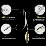 Jig Hook Swim Blade Jighead 4.5g 5.5g 7.2g Lead Jig Head Hooks Weighted Swimbait Carp Fishing Hooks