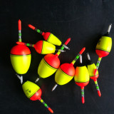 EVA Fishing Float Fishing Glow Sticks Long Vertical Luminous Night Lighting Wand Fishing Floats Bobber Sets