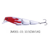 Minnow Fishing Lure Artificial Bait Swim Bait Jointed Bait Hook Crankbait Wobbler Fishing Tackle