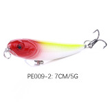 Floating Pencil Fishing Lure 7CM-5.7G-8# TopWater Hard Lures Baits Wobblers Artificial Hard Bait Fishing Tackle