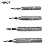 Skinny Lead Drop Shot Fishing Weights Sinkers Multiple Sizes for Bass Trout Crappie Catfish by