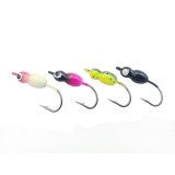 Ice Lure Jig Hook 25mm/2.5g Hard artificial Baits Lead Jig Head Winter Fishing Lures