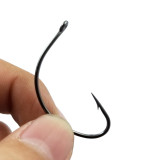 Fishing Wide Gape Hooks ,High Carbon Steel Hook, Stainless , 1/0-5/0