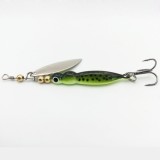 Luminous Spinnerbaits 15g/0.52oz Imitation Insects Spinner Bait Spoon Metal Fishing Lure Spin Night Fishing Gear