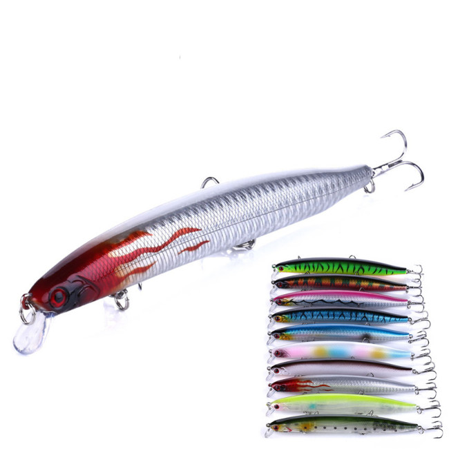 Crankbait Minnow Fishing Lure Hard Bait 13.5 cm 18.5g Artificial Bait Isca Wobblers Swimming Carp Fishing Tackle