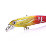 3D Eyes Minnow Fishing baits with split ring,hard plastic carp fishing lures bass fishing accessories,7.5cm/2.95 ,5.6g/0.19oz