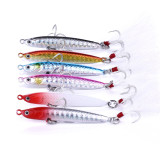 Sea fishing Metal Jig16g 21g 32g 42g Fishing Lure Weights Bass Fishing Bait Tackle Trout Jigging Lure Jigs Saltwater Lures