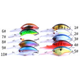 Big Crankbait Wobbler 9CM-12g-6# Floating Crank Fishing Lure Isca Artificial Lures Crankbait Leurre de Bass Pike Pesca