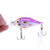 Crankbait High Quality Fishing Lures Isca Tackle 6.5cm 6g Minnow Soft Bait Swimbait Wobblers 6# Hook