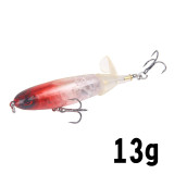 Fishing Saltwater Whopper Popper 10cm/13g Topwater Crappie Fishing Lures Floating Wobbler Spinner Baits Lure for Bass Fishing
