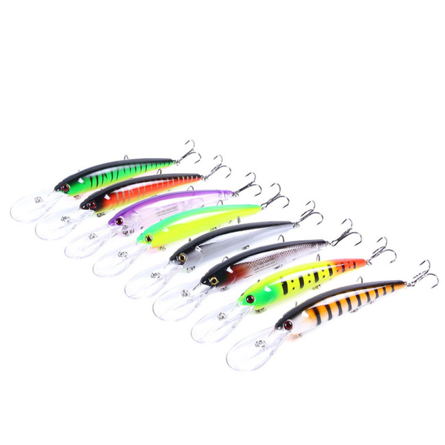 Minnow Wobbler Fishing Lure 16.5cm 21g Rolling Jerkbait Minnow Unique Lip Bass Pike Bait Fishing Tackle
