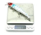 12cm 13g Fishing Lure Minnow Hard Bait With Three Fishing Hooks Fishing Tackle Wobbler 3D Eyes Crankbait