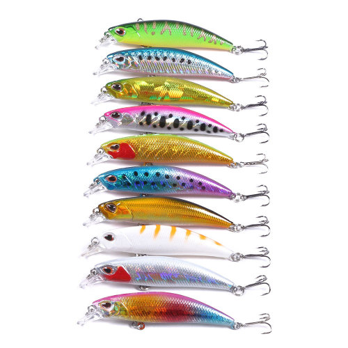 Mini Minnow Fishing Lure 6CM 4.5g Sinking Hard Bait Wobbler Jig Bait Crankbait Carp Striped Pesca Fishing tackle