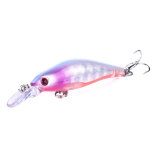 Fishing Minnow lure with 8# treble hooks 3D eyes noise bass fishing lure ice fishing tackle pesca,6.3g/0.22oz 8cm/3.14