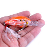 Hard Crankbait Wobblers Fishing Bait 7.5CM 9G 6# Group Fishes Swimbait Minnow Fishing Tackle Pesca Carp
