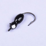Ice Lure Jig Hook 25mm/2.5g Hard artificial Baits Lead Jig Head Winter Fishing Lures