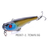 Pencil Baits 7CM-6.7G Floating Freshwater Diving Artificial Trembling Fake Bait For Trout Pike Perch Tackle