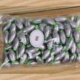 Bullet Weights Rubber Grip Sinker Rubber Grip Lead Sinkers 2g-50g Fishing Weights Quick Change Carp Fishing Tackle