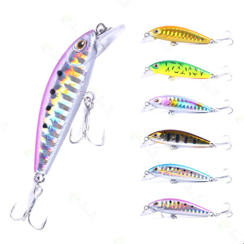 5.5CM/6.6G Sinking Wobblers Minnow Jerkbait Fishing Lure Fake Bait