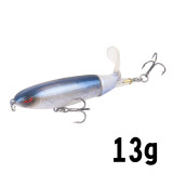 Fishing Saltwater Whopper Popper 10cm/13g Topwater Crappie Fishing Lures Floating Wobbler Spinner Baits Lure for Bass Fishing