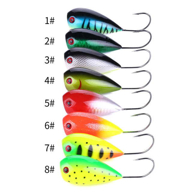 Popper bait Hard Bait Fishing Baits 8cm/13g Artificial Crankbait Lures Popper Topwater Tackle