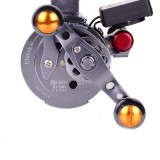 Aluminium alloy Electric count wheel fly fishing reel 6+1 BB bass fishing gear 3.6:1 fly fishing wheels