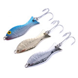 Metal Fishing Spoon Baits 5cm/7g Bass Fishing Lures Saltwater VIB Lures Fishing Tackle