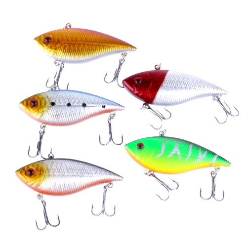 VIB Vibration Fishing Lure 7cm 11g Long Casting Iscas Artificial Wobbler Plastic Hard Bait All Swimming Carp Tackle