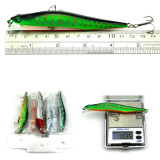 MINNOW Fishing Lure Hard Fishing Baits Top Water fishing Lure bass fishing tackle,12CM/4.72 10g/0.35oz