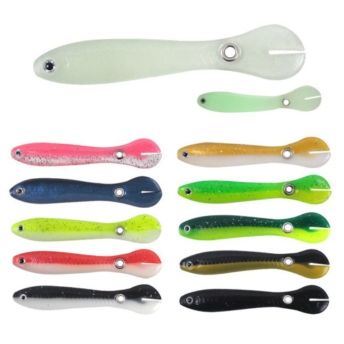 Soft Lure Bionic Loach 6cm 10cm Sea Fishing Accessories Silicone Bait