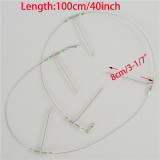 Stainless Steel Fishing wire with Splitter , Fishing steel wire