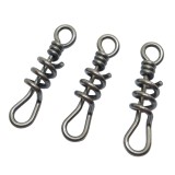 Swivels Fishing Connector Screwed Snap Swivel Hook Sea Fishing Tackle Stainless Steel
