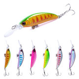 Wobbler Minnow Fishing Lure Sinking Lure Bionic Bass Trout Artificial Bait 7cm 6g