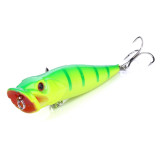 Popper Fishing Lures 9CM-12G-6# Topwater Bait Crankbait Wobbler Tackle Isca Poper Floating Top Water pike Lures