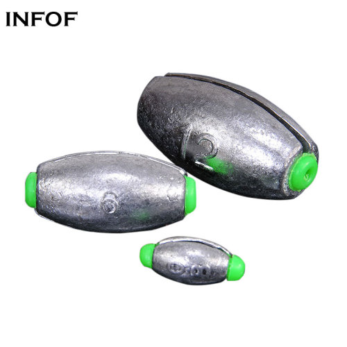 Bullet Weights Rubber Grip Sinker Rubber Grip Lead Sinkers 2g-50g Fishing Weights Quick Change Carp Fishing Tackle