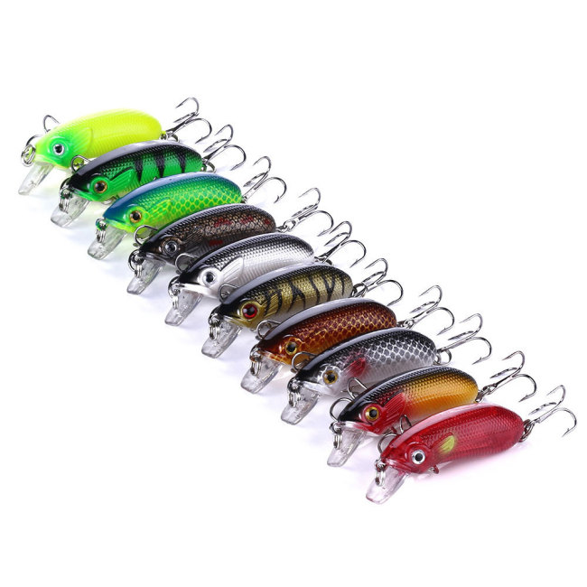 5cm 7g TopWater Fishing Lures Crankbait Swimming Crank Baits Artificial Swimbait Wobblers Fish Tackle