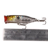 72mm 9.5g Artificial Popper Wobbler Fishing Lure Floating Hard Crankbait Topwater Pesca Fishing Tackle