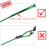 Fishing Wire Leader,50cm/19.7 70kg150LB Steel Leader Wire Saltwater Fishing Line