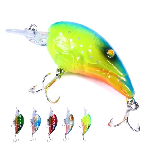 Crankbait Fishing Lure 7CM 11.5G Hard Bait Fishing Tackle Trout Pesca Lures Crank Isca Artificial