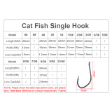 300 pcs 10/0  High Carbon Steel Fishing Cat Fish hook, fishhook for Cat Fish