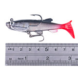 8cm/3.15   14g/0.5OZ  Soft Lure with lead sinker inside