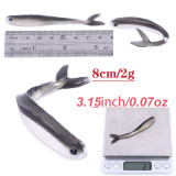 8cm/3.15   2g/0.07OZ  loach lure ,rubber  Soft baits
