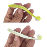 Soft  Lure Fishing Lure Shad Double Color Silicone Bait T Tail Wobblers  5cm/2in  7cm /2.8in  9cm / 3.5in