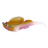 Soft bait with jig hook, 8cm/3.15in  14g/0.5oz  silicone bait