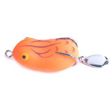 Frog Bait Topwater Lure Silicone Thunder Fishing Lure with blade Soft Bait  8g/0.28oz   14g/0.5oz