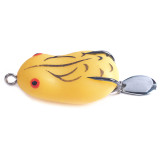 Frog Bait Topwater Lure Silicone Thunder Fishing Lure with blade Soft Bait  8g/0.28oz   14g/0.5oz