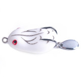 Frog Bait Topwater Lure Silicone Thunder Fishing Lure with blade Soft Bait  8g/0.28oz   14g/0.5oz